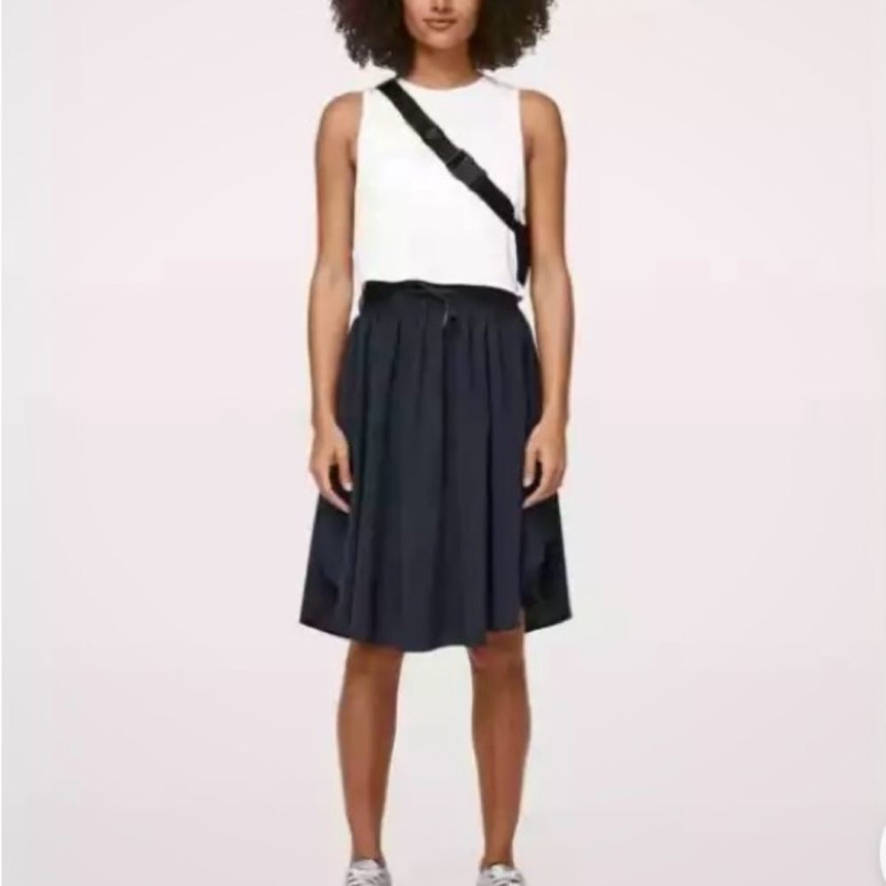 lululemon athletica “the every day skirt” Blue Midi Skirt